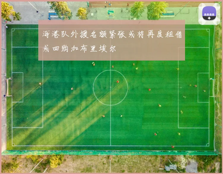 海港队外援名额紧张或将再度租借或回购加布里埃尔